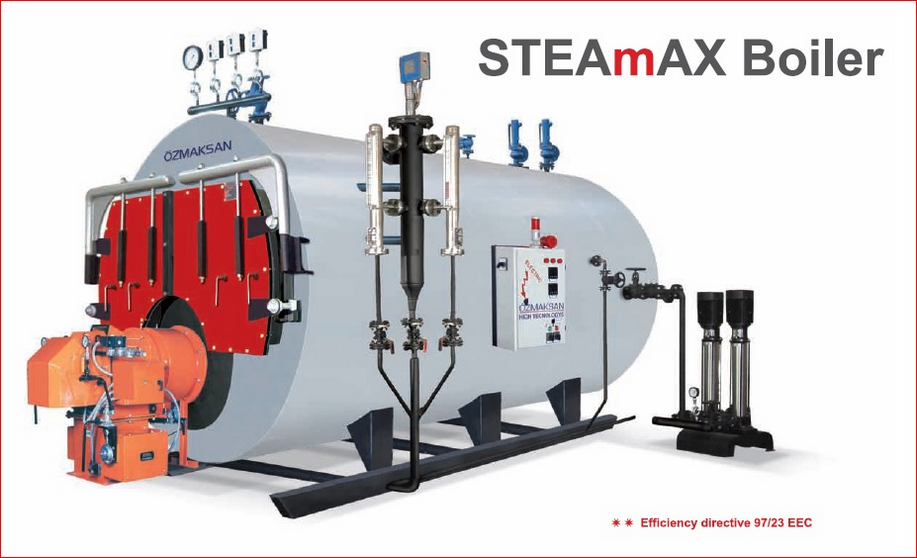Ozmaksan STEAmAX Steam Boiler - Turkey 
